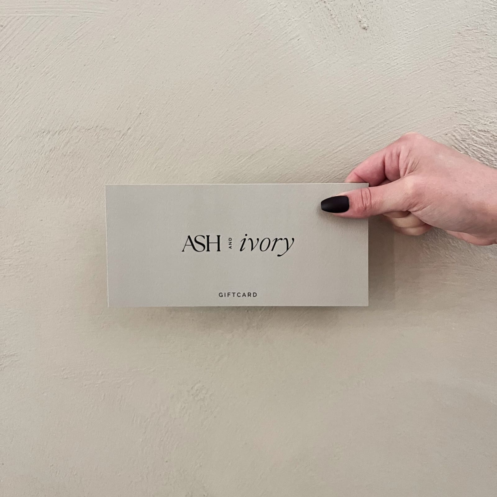 Giftcard Ash & Ivory