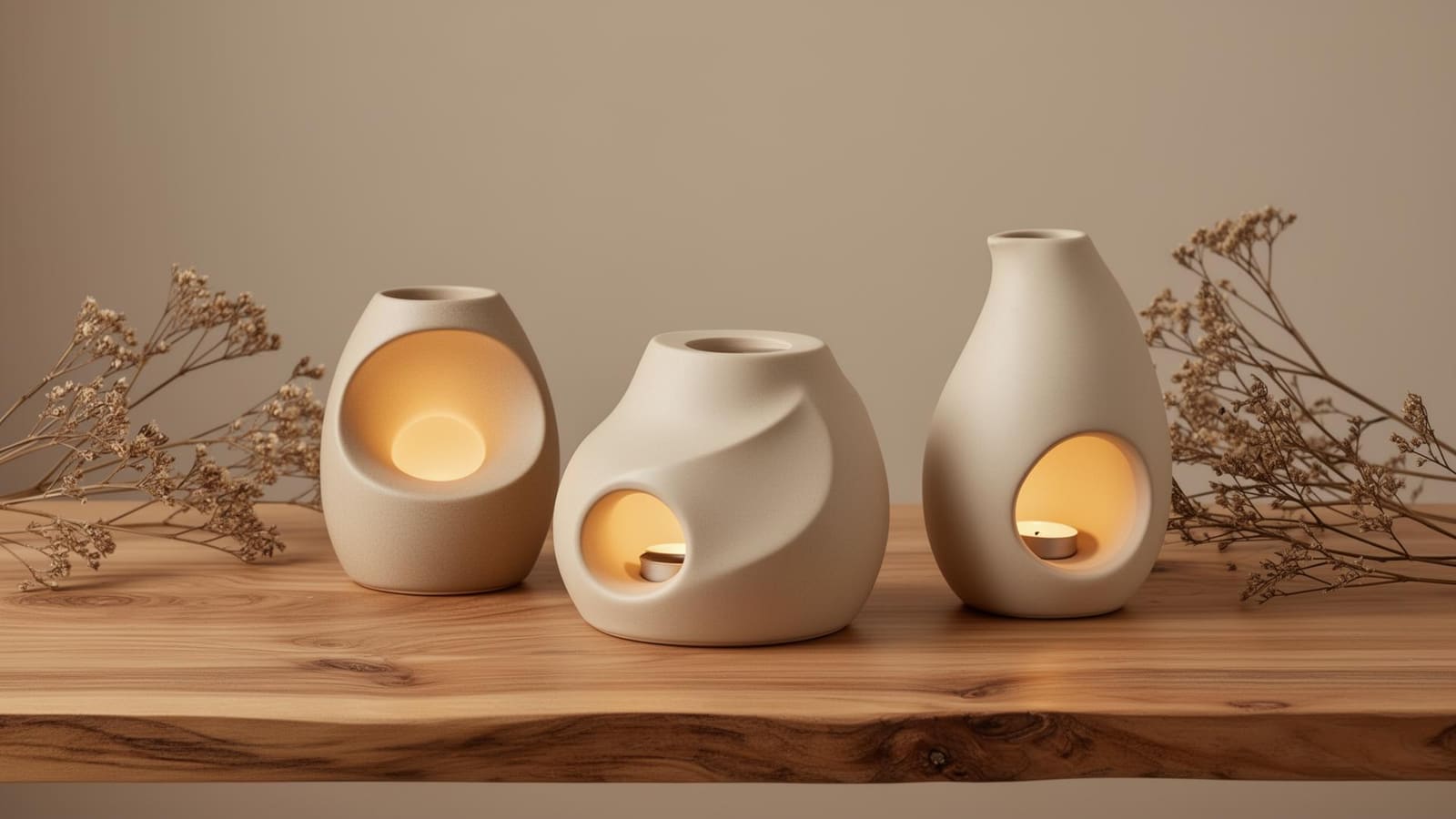 Kanso Collectie - Kunsttakken en vaas